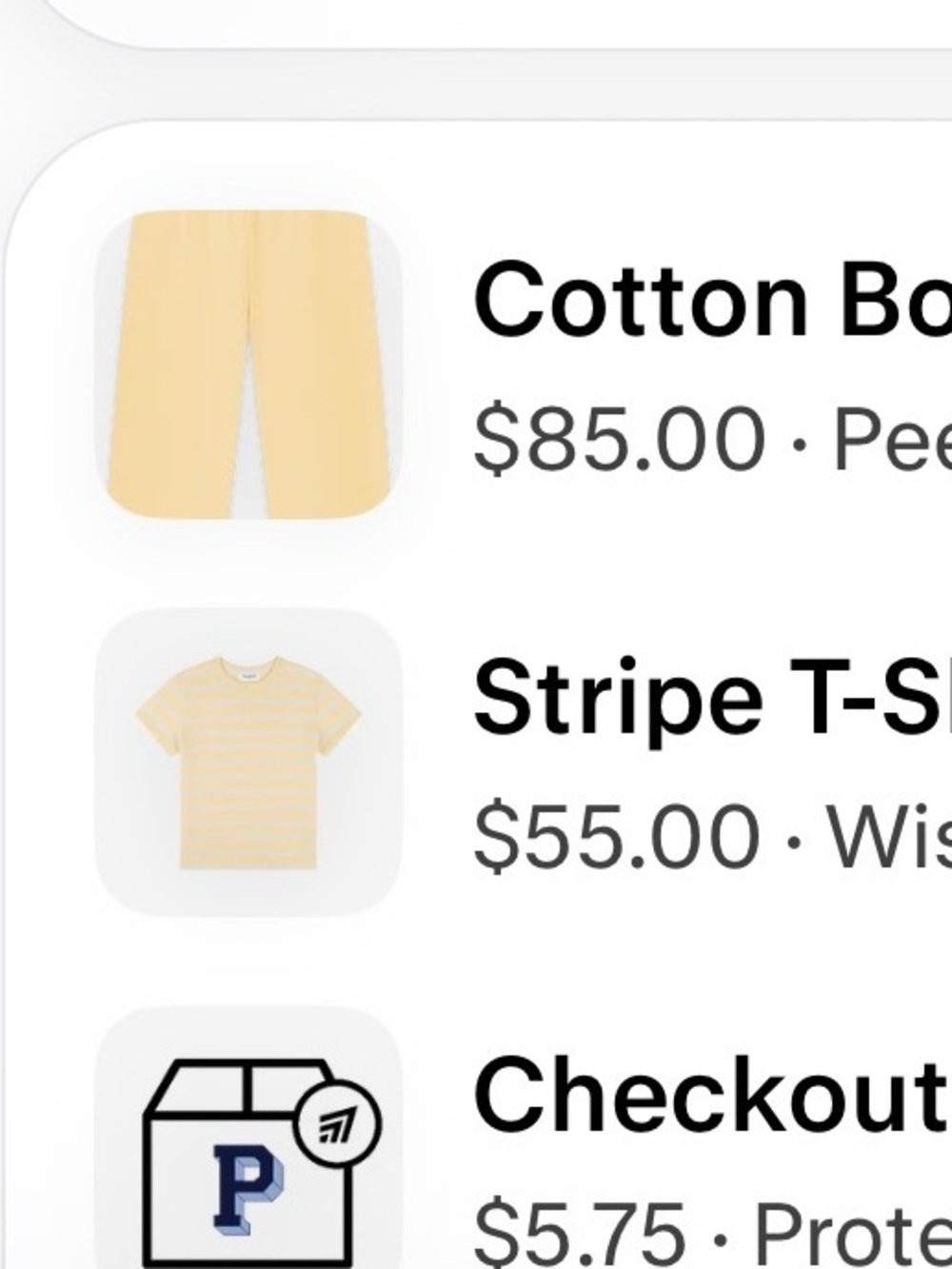Cotton Boxer Pants - Peel (Women)